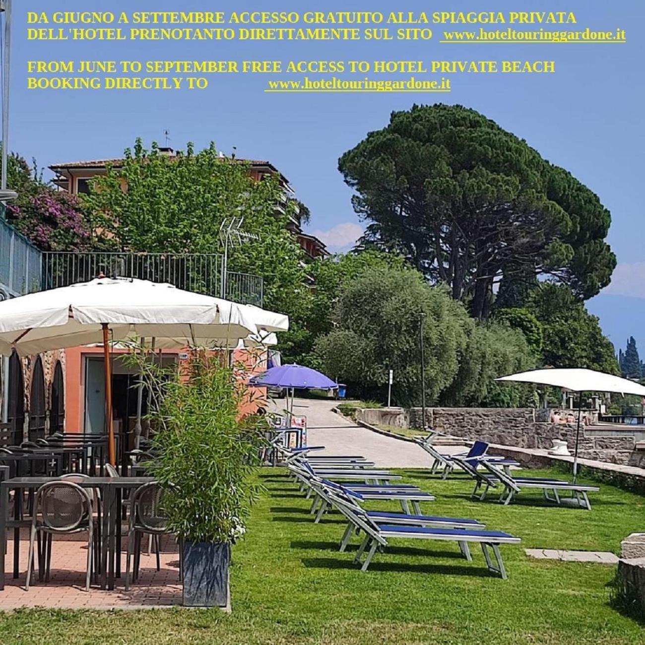 Bike Hotel Touring Gardone Riviera & Wellness Esterno foto
